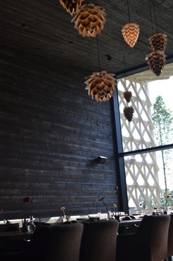 Arctic Treehouse Hotel breakfast area